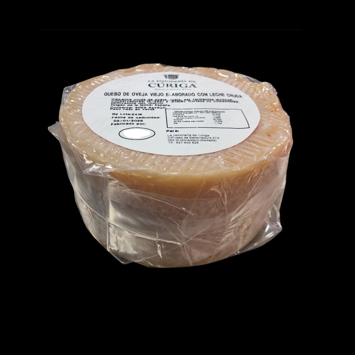 Queso Puro de Oveja Viejo Extremeño Queso Puro de Oveja Viejo Extremeño
